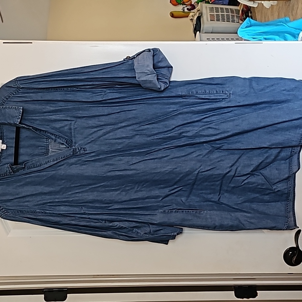 Avenue DENIM SHIRT DRESS 20